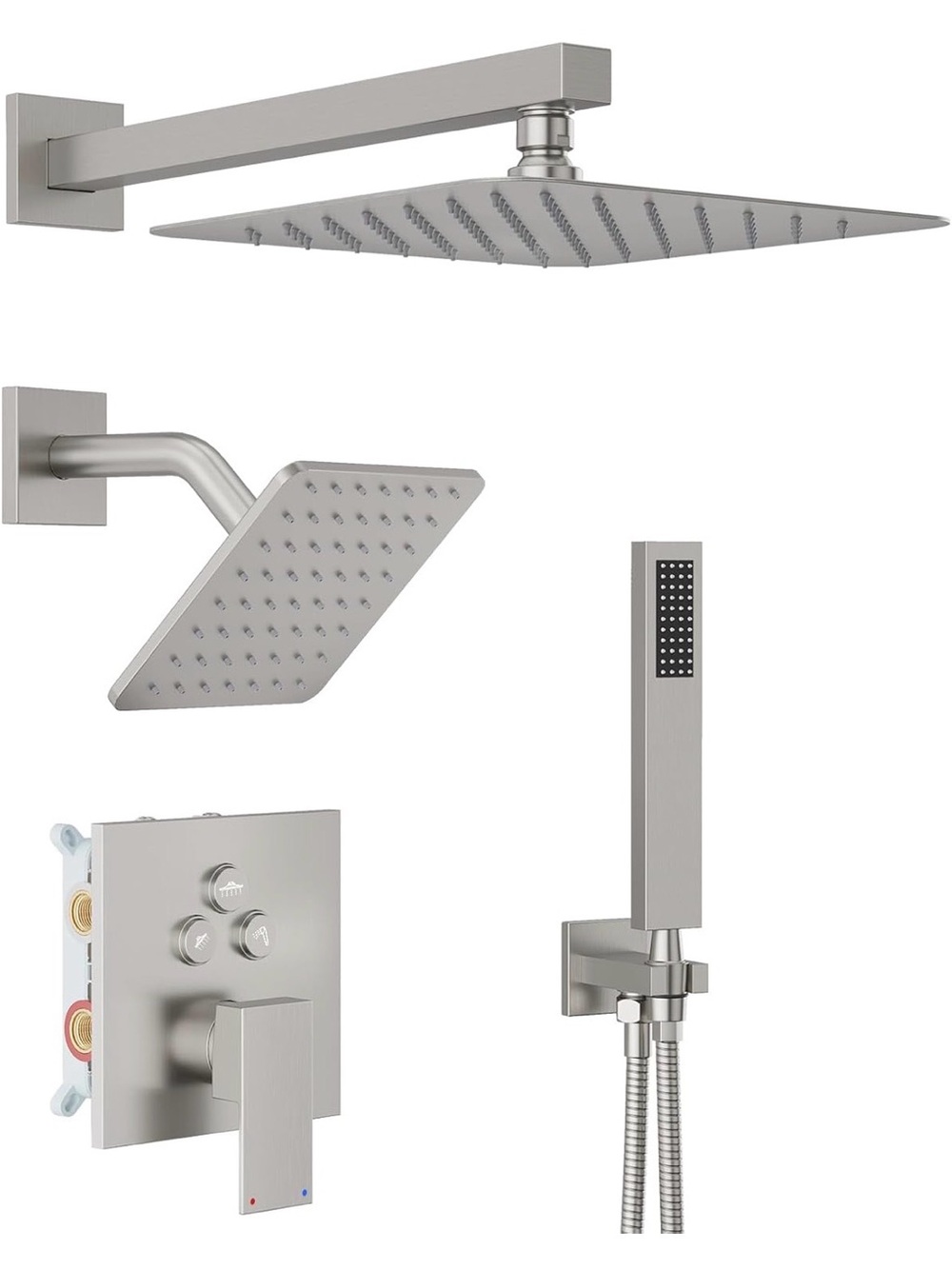 Shower faucet set